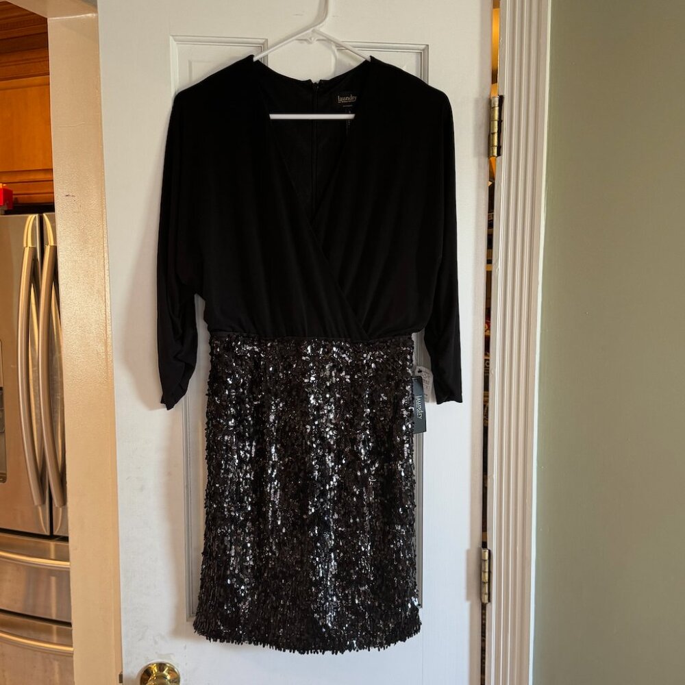 sequin black dress - Laundry